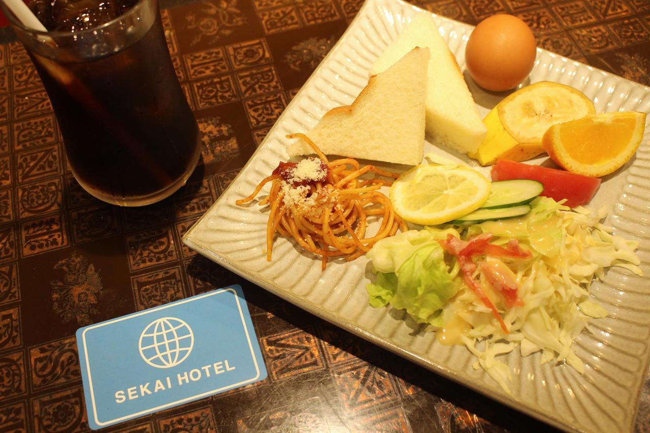 Sekai Hotel Botan Osaka Exterior foto